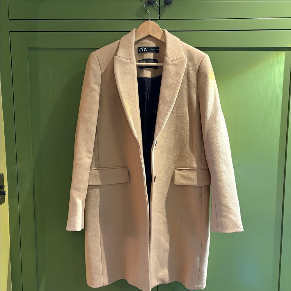 Zara Italian wool Women's coat size M